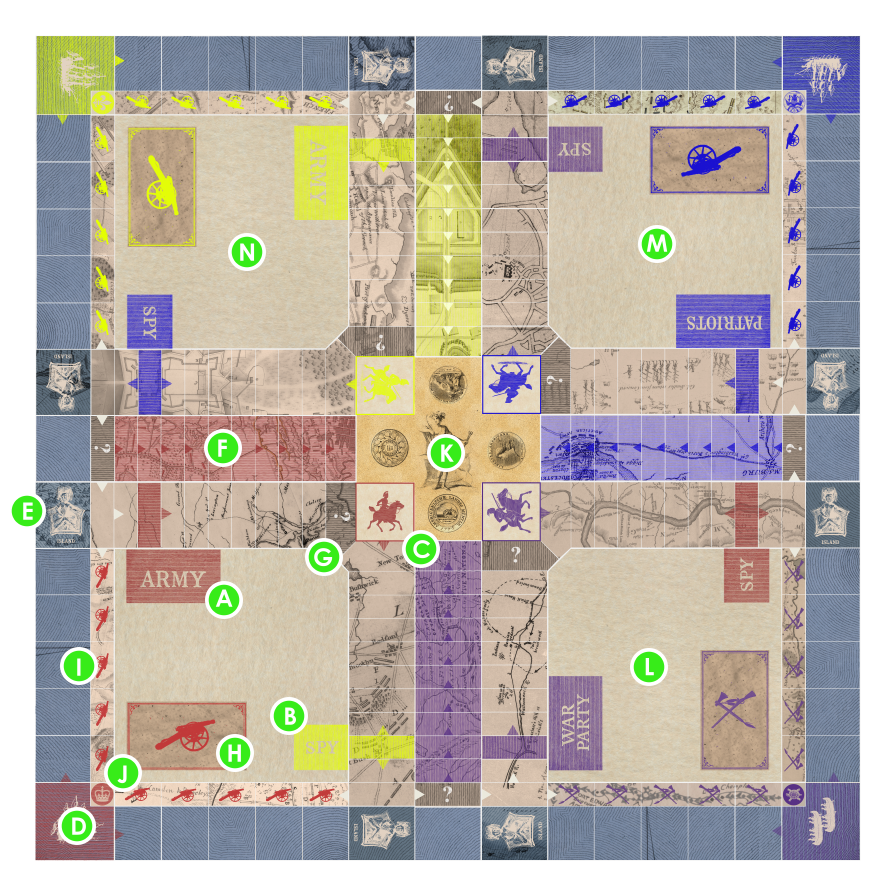 Citizens Uprising Main Gameboard